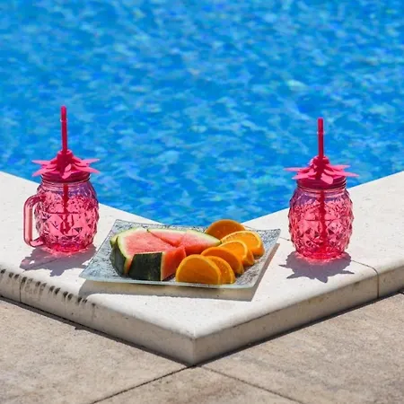 In Okrug Gornji With Sea View, Balcony, Air Conditioning, Wifi 5134-7