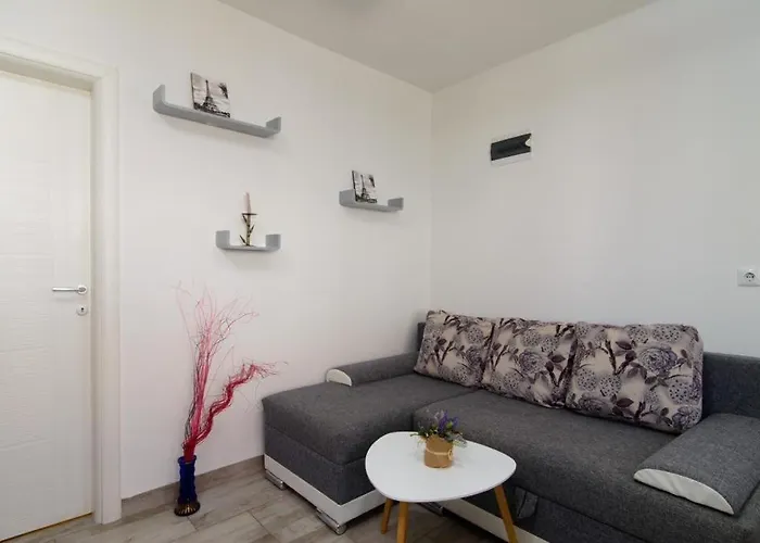 Appartement In Okrug Gornji With Sea View, Balcony, Air Conditioning, Wifi 5134-7 *