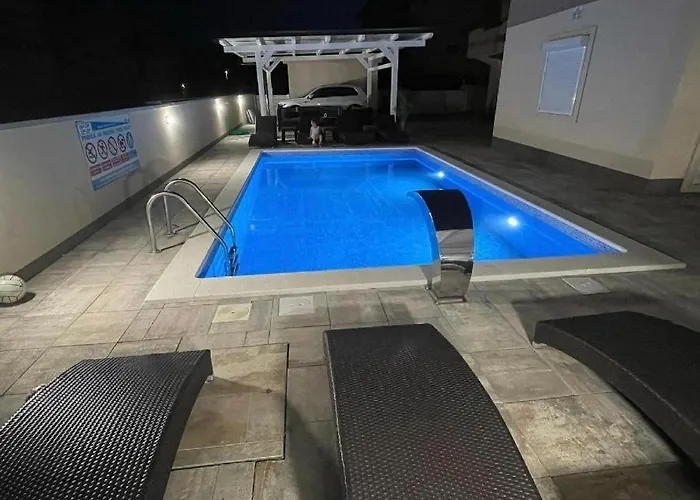 Appartement In Okrug Gornji With Sea View, Balcony, Air Conditioning, Wifi 5134-7 *